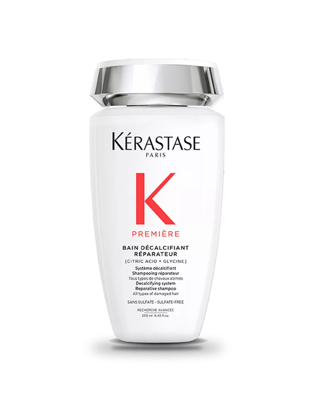 Kérastase Première Bain Décalcifiant Réparateur 250 ml, sur fond blanc