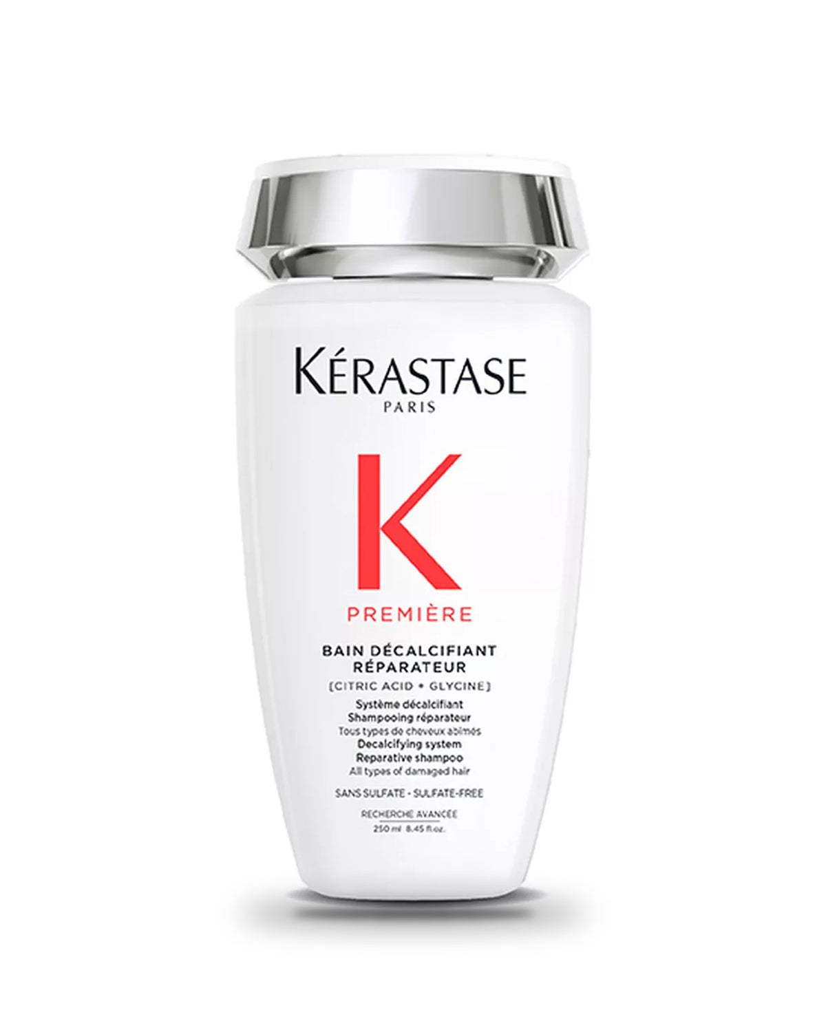 Kérastase Première Bain Décalcifiant Réparateur 250 ml, sur fond blanc