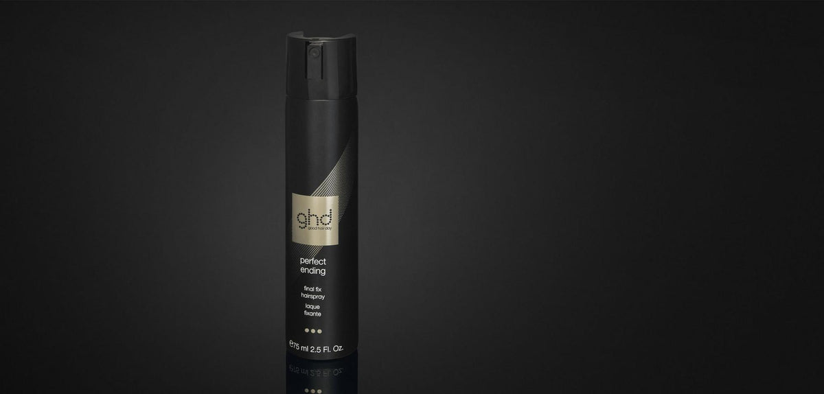 ghd Perfect Ending laque fixante, format voyage, flacon