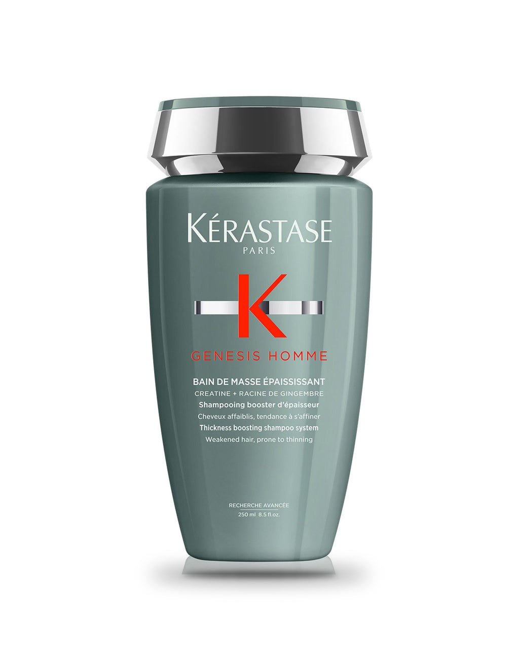 Kérastase Genesis Homme Bain de Masse Épaississant, sur fond blanc