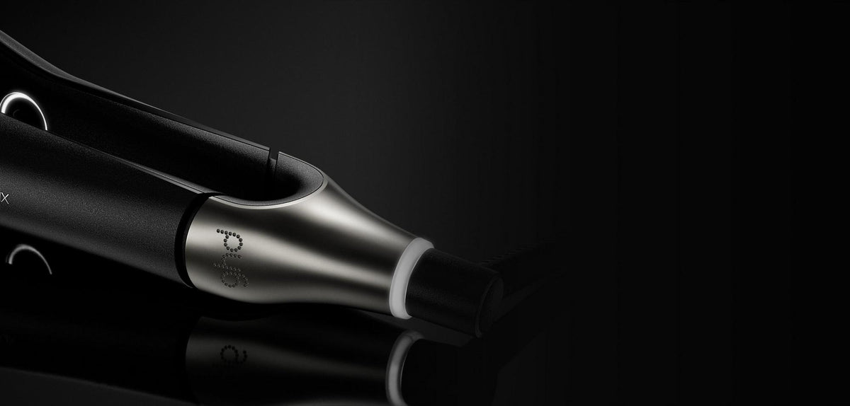 ghd Lisseur Chronos Max, détail de la charnière et du câble