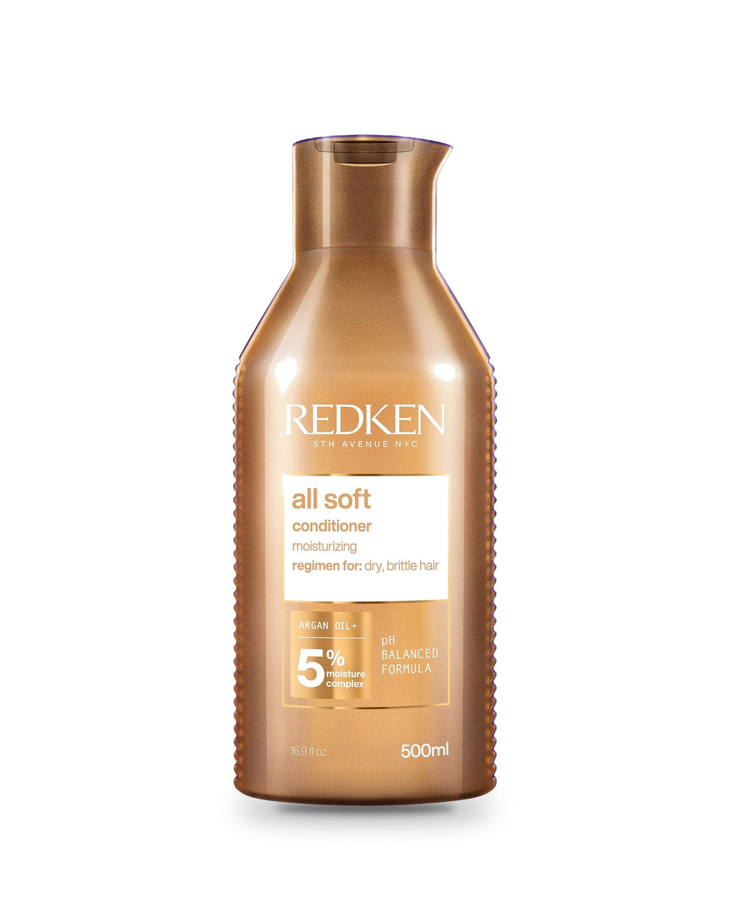 Redken All Soft après-shampooing 500 ml, sur fond blanc