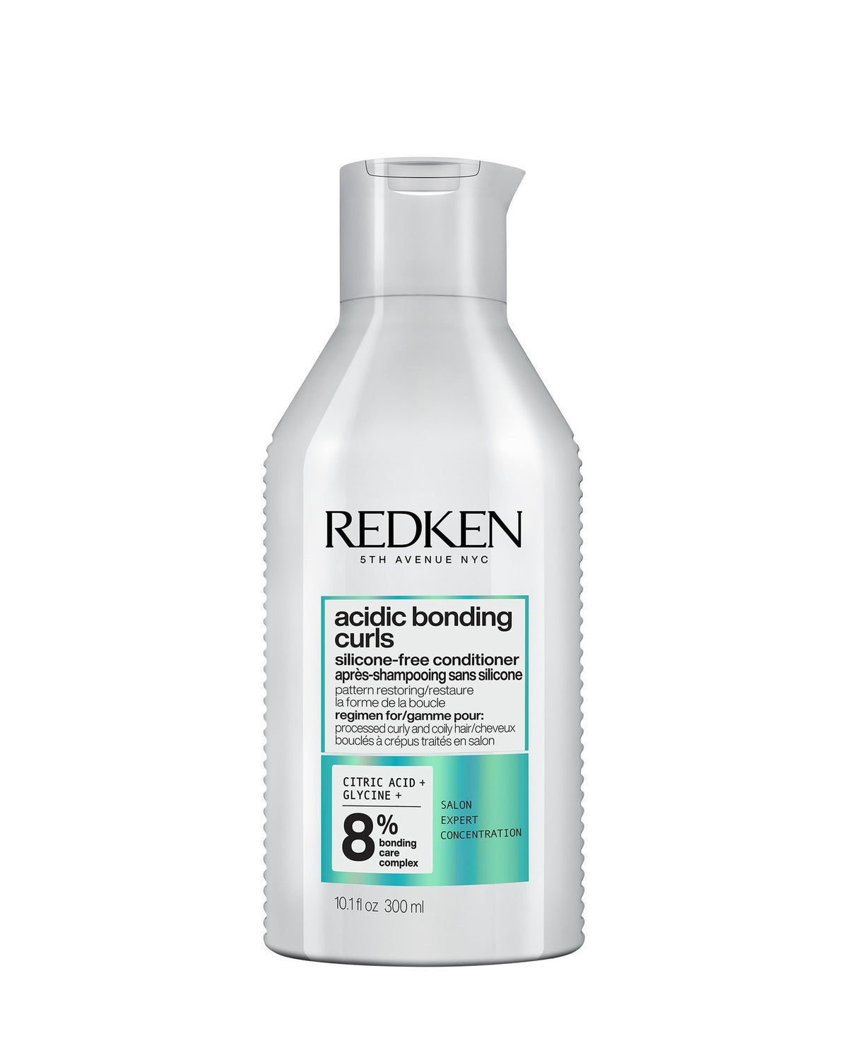 Redken Acidic Bonding Curls après-shampooing sans silicone, flacon de 300 ml