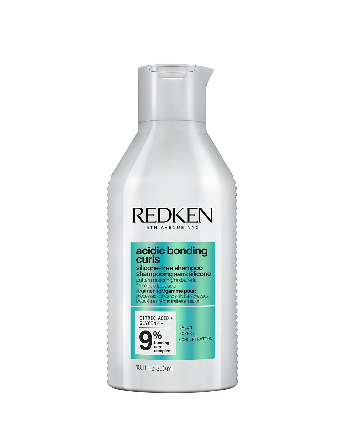 Redken Acidic Bonding Curls shampooing sans silicone, flacon de 300 ml