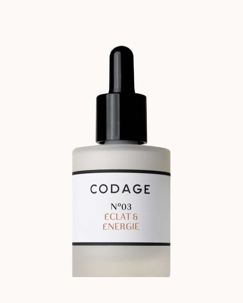 Codage Sérum N°03 Éclat et énergie, flacon compte-gouttes de 30 ml