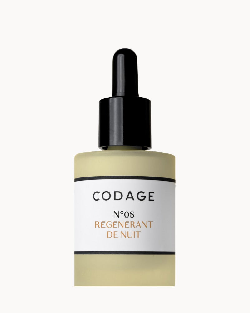 Codage Sérum N°08 Régénérant de nuit, flacon compte-gouttes de 30 ml