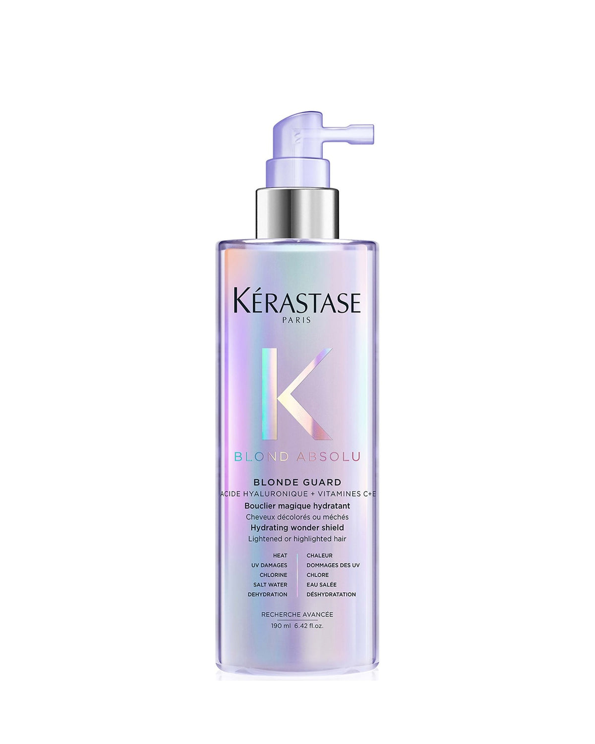 Kérastase Blond Absolu Blonde Guard 190 ml, sur fond blanc