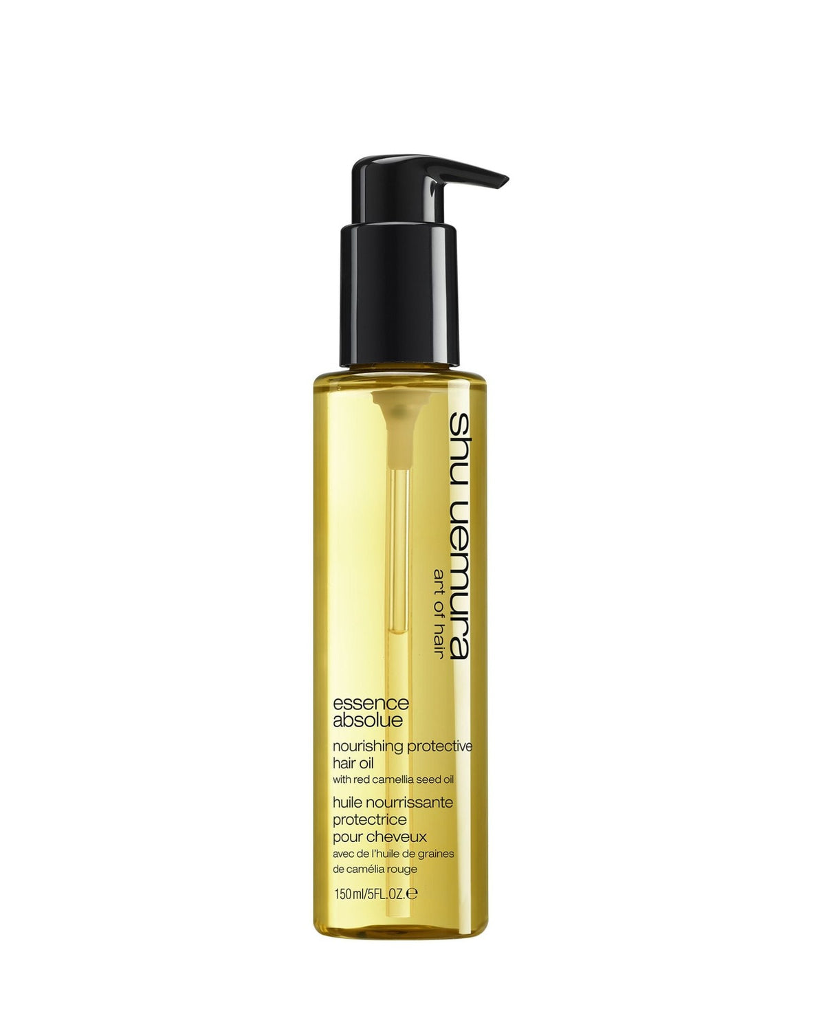 Shu Uemura Essence Absolue, huile nourrissante protectrice, flacon pompe de 150 ml