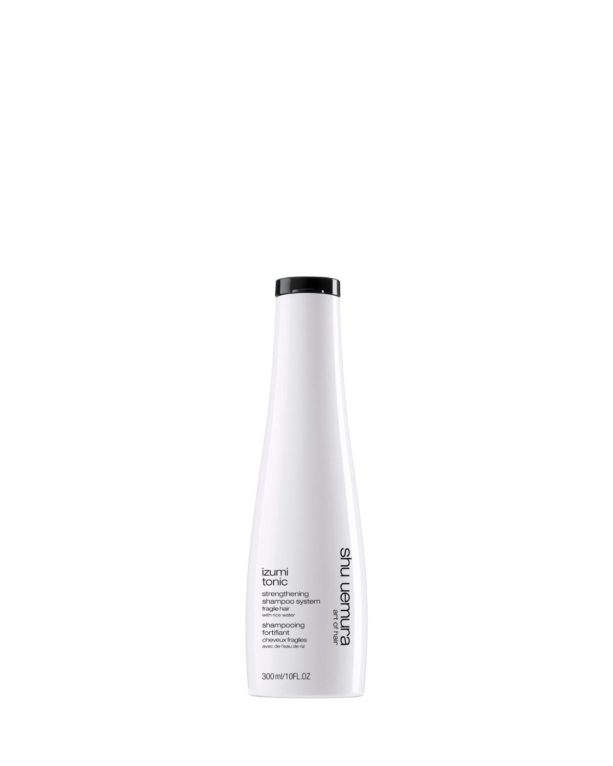 Shu Uemura Izumi Tonic, shampooing fortifiant, flacon blanc de 300 ml